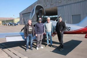 Bristell auf dem Flugplatz in Lahr